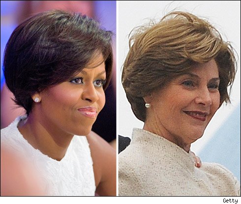 Michelle Obama's Hairdo -- Bush League