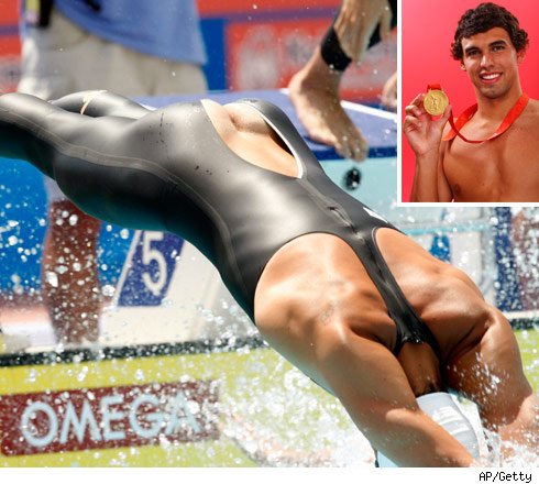 Swimmer Ricky Berens: Em-Bare-Assed at World Championships