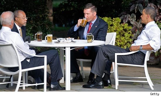 Obama's Beer Summit Begins