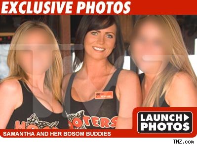 Jude Law's Baby Mama -- Got Hooters?!
