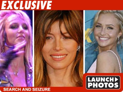 Bunch of Celebs on Burglar Bunch Computer