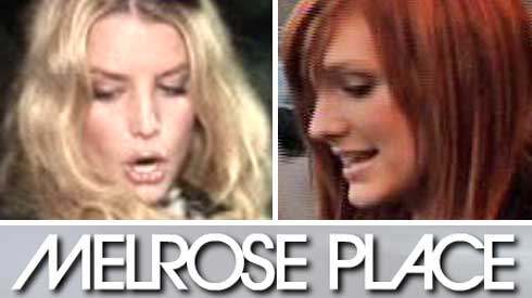 Jessica Simpson Craps on 'Melrose Place'