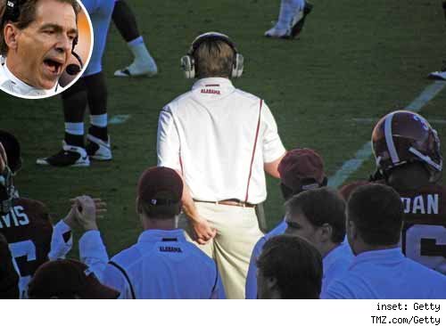 Nick Saban -- Struggling Near the End Zone