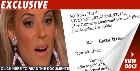 Carrie to Vivid: I Said No, Stupid