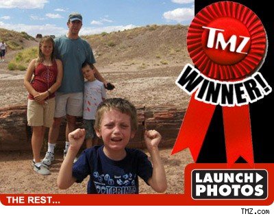 TMZ's Wacky Family Photos Contest -- WINNER!