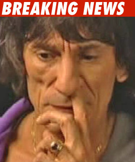 Ron Wood Busted for Assault