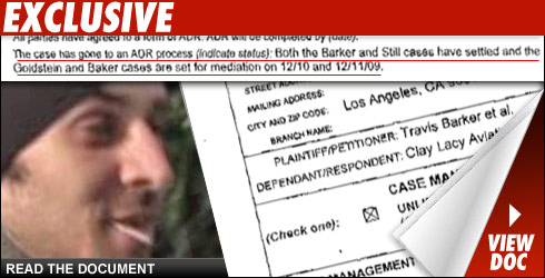 Travis Barker Settles Jet Crash Case