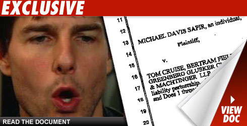 Tom Cruise Sued for Allegedly Spying