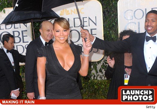 Golden Globes Fashion 2010 -- Umbrella-ella-ellas