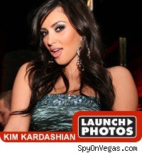 Kim Kardashian party pictures.