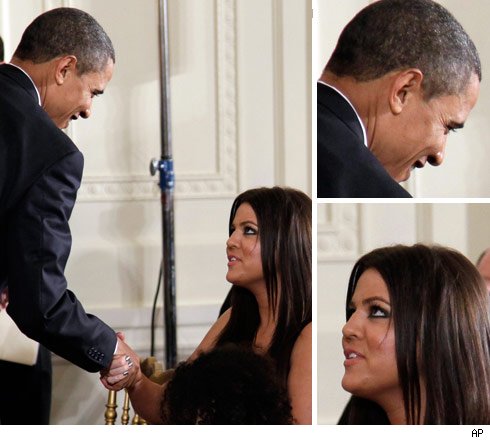 Khloe to Barack Obama -- I'm a Big, Big Fan