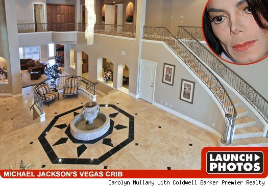 Photos of Michael Jackson's Las Vegas home.