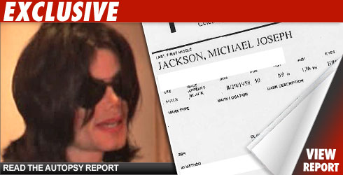 Michael Jackson Coroner Report - House of Drugs