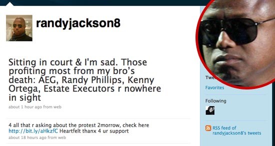 Randy Jackson Pissed at Courtroom No-Shows