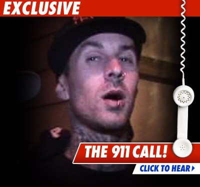 Travis Barker Fight -- The 911 Call