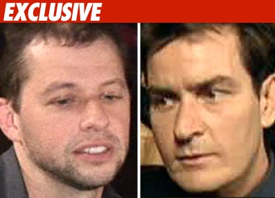Jon Cryer Backs Charlie Sheen on 'Men' Set