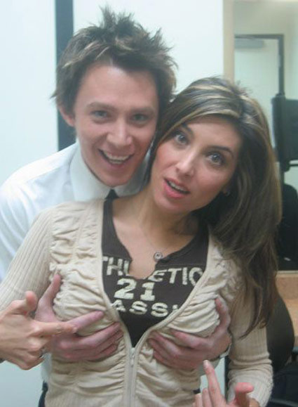 Simon Cowell's GF -- Clay Aiken's Breast FriendSimon Cowell's GF -- Clay Aiken's Breast Friend
