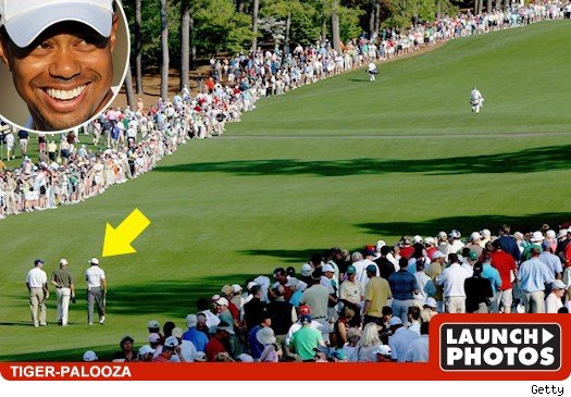 Tiger Woods -- Fandemonium at Masters