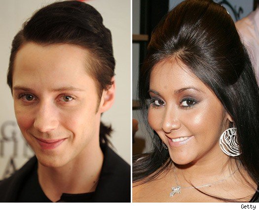 Johnny Weir and Snooki