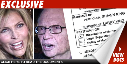 Larry King's Wife Wants Home Alone