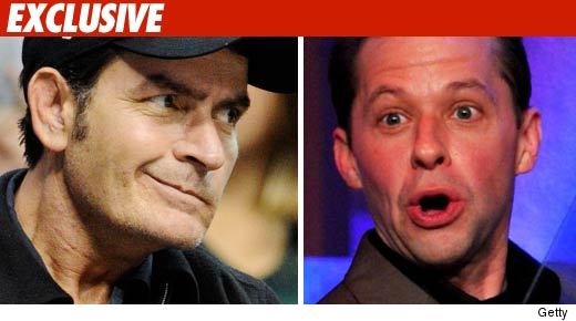 Charlie Sheen and jon cryer