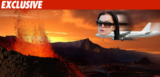 Lindsay Lohan Volcano