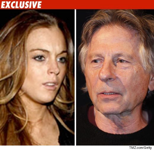 Roman Polanski & Lindsay Lohan