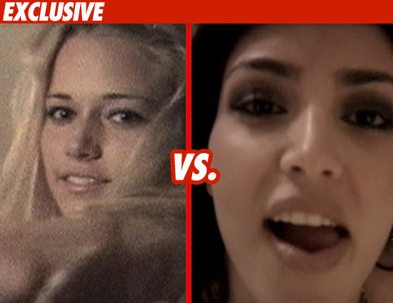 Kendra Wilkinson Beats Kim Kardashian