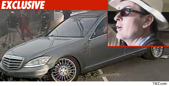 Charlie Sheen Car Theft