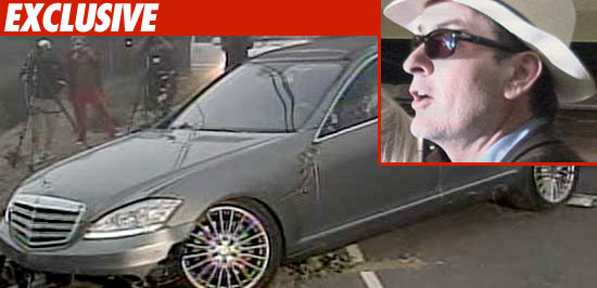 Charlie Sheen Car Theft