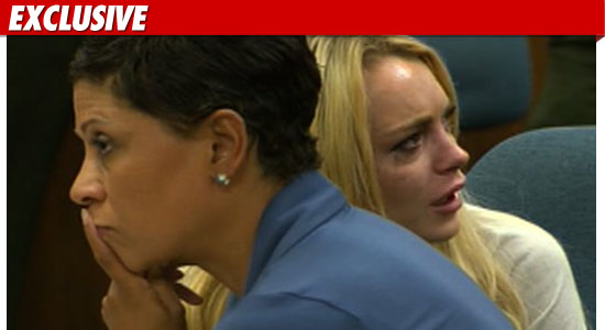 Lindsay Lohan Crying
