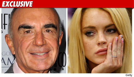 Robert Shapiro and Lindsay Lohan