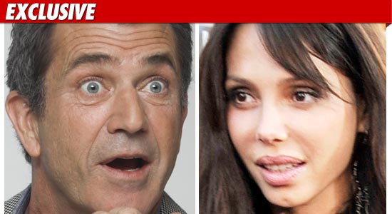 Mel Gibson and Oksana Grigorieva