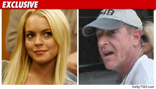 Lindsay Lohan and Michael Lohan