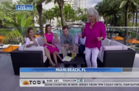 Paula Deen -- DRUNK On Today Show ... Or Just Goofy Paula Deen -- DRUNK On Today Show ... Or Just Goofy