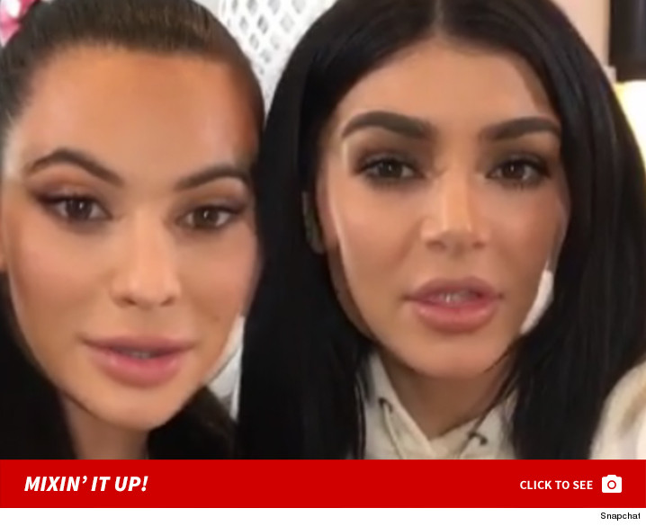 snapchat s funny new filter see which stars are swappin faces