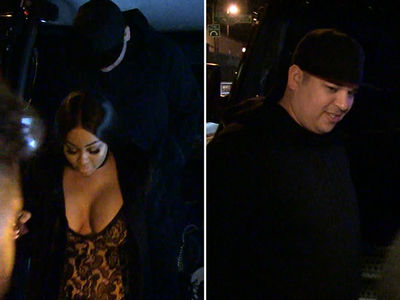 Blac Chyna, Rob Kardashian Mix Chicken Wings and Massages At Strip Club (VIDEOS)