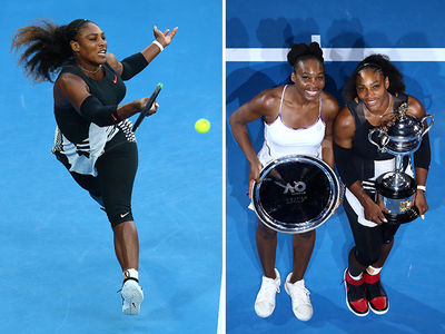 Serena Williams Beats Big Sister Venus for Record Win (PHOTO GALLERY) 