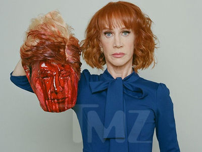 Kathy Griffin's Gory Photo of Decapitated Trump Focus of Secret Service Investigation
