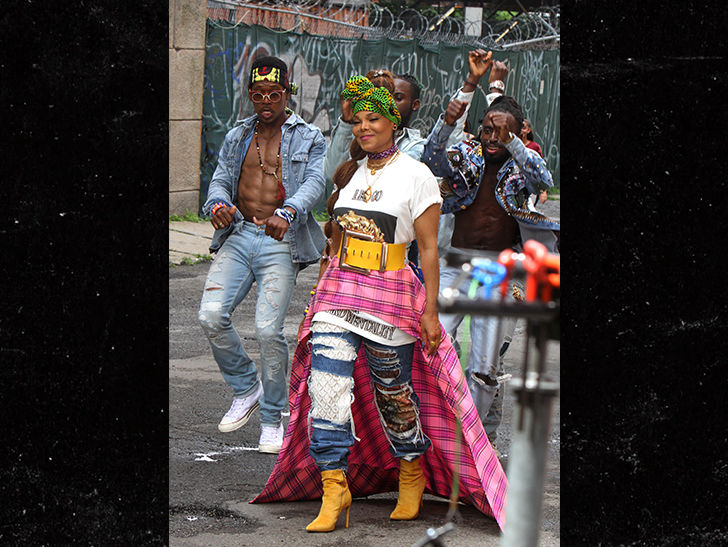 Janet Jackson Shoots New Music Video, But Keeps the Music Under Wraps