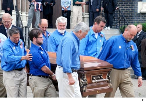 Billy Mays Funeral -- Death of a Salesman