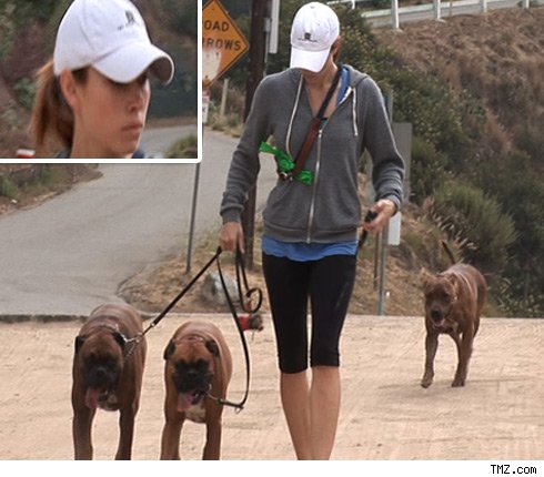 Jessica Biel Unleashes the Hound
