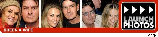 Charlie Sheen & Wife