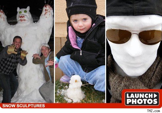 Snow Creature Contest photo gallery.