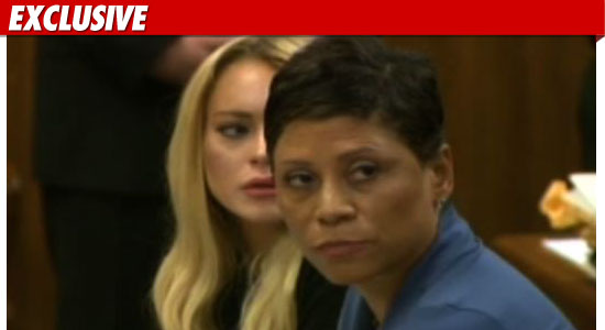 Lindsay Lohan and her Lawyer
