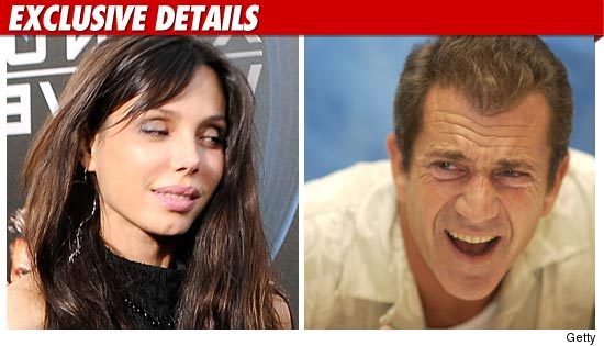Mel Gibson and Oksana Grigorieva