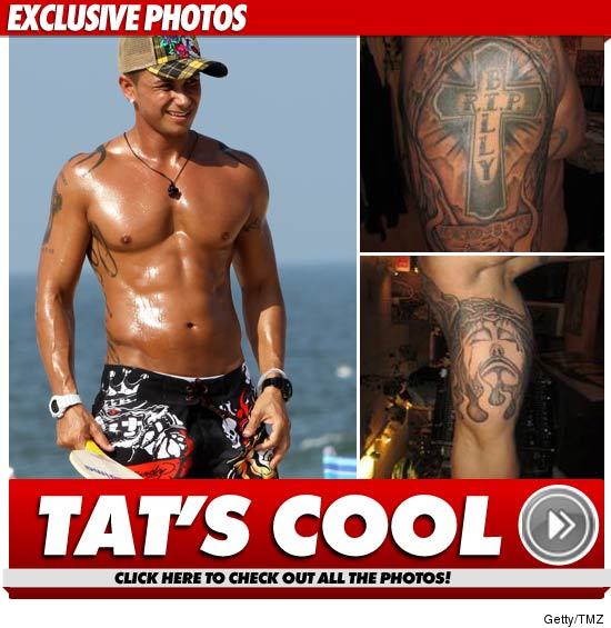 pauly d sleeve tattoo