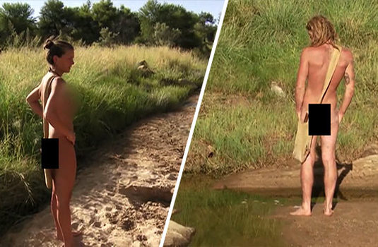 Naked and afraid peeing photo 815