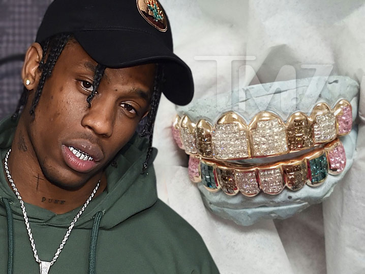 Travis Scott's Rainbow Grill Only Cost Him 25,000