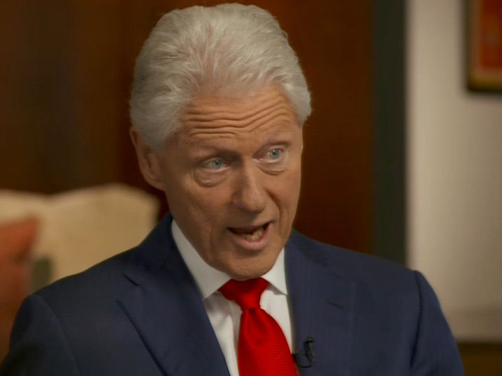 cbs removed bill clinton